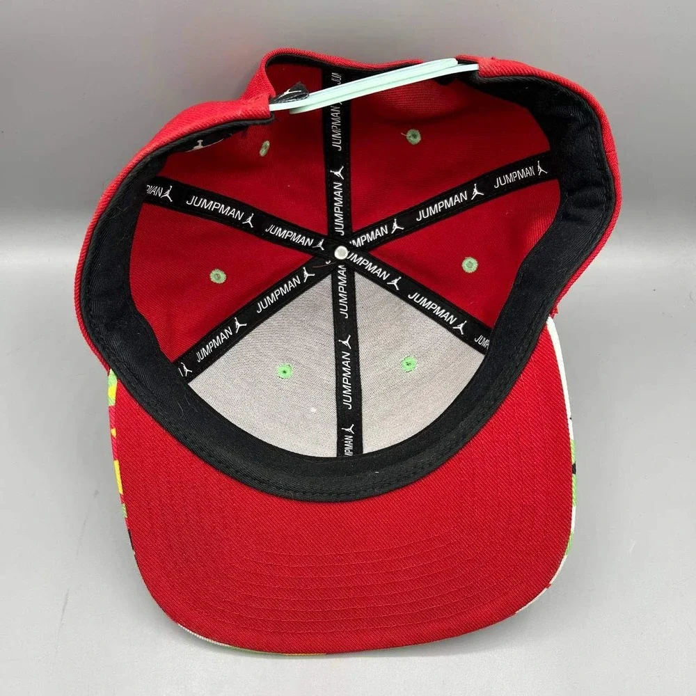 Air Jordan Hat Men Red Hare Space Jam Embroidered Jumpman Snap Back Cap